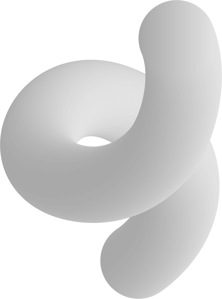 Decorative 3D Ribbon